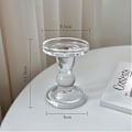 Miniatyrbillede 7 af 10: Krystal lysestage romersk lysestage E E E