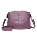 Læder Håndtasker Dame Taske LILLA purple