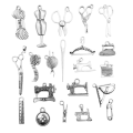 Miniatyrbild 9 av 10: 7/21 st Metallstickstygnsmarkörer Stickning Virksöm B-21pcs