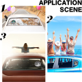 Miniatyrbilde 4 av 4: 2 STK Beach Badge Vurdert Emblem Sommer Beach Car Emblem 4 x 4