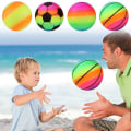 Miniatyrbilde 6 av 10: Rainbow Beach ball Barnefotball C C C