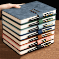 Miniatyrbillede 9 af 10: A5 Notebook Journal SORT black