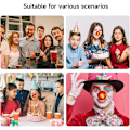 Pikkukuva 6 / 9: 1 kpl Red Nose Clown Nose -pukeutumisrekvisiitta
