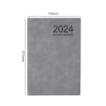 Miniatyrbilde 1 av 10: 2024 Diary Book 2024 Planner Notebook STIL A-GRÅ STIL A-GRÅ Style A-Grey