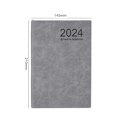 Pikkukuva 1 / 10: 2024 päiväkirjakirja 2024 Planner muistikirja TYYLI A-HARMAA TYYLI A-HARMAA Style A-Grey