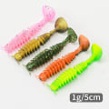 Miniatyrbild 7 av 8: Fiske Mjuka Lures Fiske Jig Lure ORANGE orange