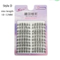 Miniatyrbilde 3 av 8: Cluster øyevipper falske øyevipper STYLEC 11MM STYLEC 11MM StyleC 11MM