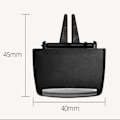 Miniatyrbillede 2 af 10: Ventilationsudtag Faneclips Aircondition Udtag Faneclips FRONT Front