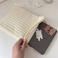 Miniatyrbild 6 av 10: Mjuk foderväska Case för bärbar dator för surfplattor VIT 13 14 tum 13 white 13 14 inch-13 14 inch