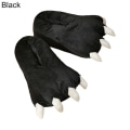 Miniatyrbillede 1 af 10: Dinosaur Claw Bomuld Sko Hjem Bomuld Hjemmesko 37-41SORT SORT 37-41black