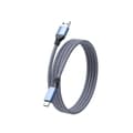 Miniatyrbilde 3 av 4: USB 3.2 Type-C-kabel 10 Gbps 60 W hurtiglading, kompatibel med Apple Huawei Samsung, blågrå 3m