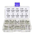 100-pack säkringar, 5x20mm säkring, 0.25A-6A snabbverkande glassäkring