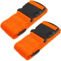 Kraftiga bagageremmar för resväskor, packremmar, resetillbehör, justerbar väskrem, 2-pack