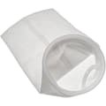 Miniatyrbillede 2 af 3: Universal filterstrømpe til akvarier, swimmingpools og skimmere - Filterpose, polyethylen, 18 x 35 cm, 100 mikrometer, hvid