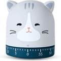 Kökstimer - Kreativ Kattformad Digital Timer - Högkvalitativ Äggklocka - Bärbar BBQ-väckarklocka