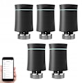 Miniatyrbillede 1 af 6: Intelligent Termostat - Moes - Tuya Zigbee 3.0 - Stemmekontrol - LED-skærm - Sort