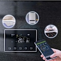 Miniatyrbillede 6 af 6: Thermostat WiFi RF 433MHz - ARHATREYA - LCD-skærm - Programmérbar - Hvid