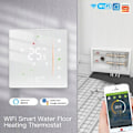 Miniatyrbild 1 av 6: Termostat WiFi - ARHATREYA - Programmerbar - Golvvärme - Vit