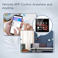 Miniatyrbild 5 av 6: Intelligent Kontrollpanel - Moes - CCP-TY-EU-LN - 4'' Skärm - Wi-Fi & Zigbee