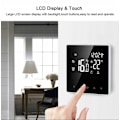 Miniatyrbild 4 av 6: Intelligent Wi-Fi-Termostat - ARHATREYA - Röststyrning - Touchscreen - Programmerbar