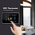 Miniatyrbild 4 av 6: Termostat Wi-Fi Intelligent - ARHATREYA - ME80-16A - LED-skärm - Röstkontroll - Programmerbar