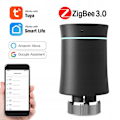 Miniatyrbillede 2 af 6: Intelligent Termostat - Moes - Tuya Zigbee 3.0 - Stemmekontrol - LED-skærm - Sort