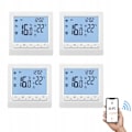 Miniatyrbillede 1 af 6: Intelligent WiFi Termostat - ARHATREYA - 16A - Kompatibel med Alexa/Google - LCD Touchskærm