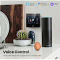 Miniatyrbild 5 av 6: Termostat Wi-Fi Intelligent - ARHATREYA - LED Pekskärm - Röstkontroll - Programmerbar