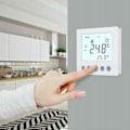 Pikkukuva 1 / 6: Sähkölämpötilaohjain - ARHATREYA - C16.H3 - LCD-näyttö - Viikoittainen ohjelmointi - 16A