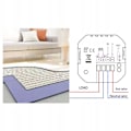 Miniatyrbillede 4 af 6: Intelligent Termostat - ARHATREYA - WiFi - LCD - Elektrisk Opvarmning 16A - Sort