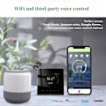 Pikkukuva 2 / 6: Termostaatti WiFi - ARHATREYA - Tuya Zigbee - Ohjelmoitava - Etäohjaus