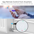 Miniatyrbillede 5 af 6: Intelligent Termostat - Moes - Tuya Zigbee 3.0 - Stemmekontrol - LED-skærm - Sort