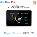 Miniatyrbillede 3 af 6: Intelligent Wi-Fi-termostat - ARHATREYA - ME80-16A - LED-skærm - Stemmestyring - Programmerbar