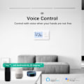 Miniatyrbillede 5 af 6: Thermostat Wi-Fi og RF - ARHATREYA - Hvid - Programmérbar - Stemmefunktion