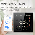 Miniatyrbillede 3 af 6: Thermostat WiFi Tuya - ARHATREYA - LED Berøringsskærm - Stemmestyring - Ugeprogrammering