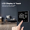 Miniatyrbild 5 av 6: Termostat WiFi Intelligent - ARHATREYA - 16A - Programmerbar - Touchskärm - Elektrisk Golvvärme