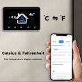 Miniatyrbillede 3 af 6: Intelligent Wi-Fi Termostat - ARHATREYA - Tuya - LCD - 16A - Alexa/Google Home