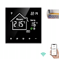 Miniatyrbillede 1 af 6: Termostat WiFi LCD - ARHATREYA - 16A - Sort - Styring med stemme - Programmerbar