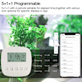 Miniatyrbillede 4 af 6: Automatisk vandingsanlæg - ARHATREYA - WiFi - Dobbelt pumpe - Solpanel