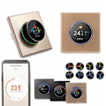 Miniatyrbillede 1 af 6: Thermostat WiFi - ARHATREYA - BHT-7000 GBLW - Programmerbar - Elektrisk gulvvarme