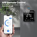Miniatyrbillede 5 af 5: Intelligent WiFi Termostat - ARHATREYA - LED Skærm - Gulvvarme - Alexa & Google Home