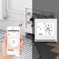 Miniatyrbild 5 av 6: Programmerbar termostat - ARHATREYA - Zigbee Tuya - Gaskamin - LCD-skärm - Fjärrkontroll