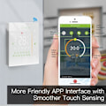Miniatyrbillede 5 af 6: Thermostat WiFi - ARHATREYA - Programmerbar - Gulvvarme - Sort