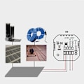 Miniatyrbillede 3 af 6: Thermostat WiFi - ARHATREYA - 4,8 tommer LCD-skærm - Programmerbar - Elektrisk gulvvarme