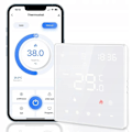 Miniatyrbillede 5 af 5: Intelligent WiFi Termostat - ARHATREYA - LED Touchskærm - Kompatibel med Alexa & Google Home - Sort