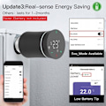 Miniatyrbillede 3 af 6: Intelligent Termostat - Moes - Tuya Zigbee 3.0 - Stemmekontrol - LED-skærm - Sort