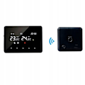 Miniatyrbild 1 av 6: Thermostat WiFi Intelligent - ARHATREYA - Röstkontroll - Programmerbar - Svart