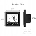 Miniatyrbild 2 av 6: Termostat WiFi Intelligent - ARHATREYA - Elvärme - LCD Touchscreen - Programmerbar