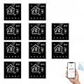 Miniatyrbillede 1 af 6: Termostat Wi-Fi - ARHATREYA - 16A - Berøringsskærm - Stemmekontrol - Programmerbar
