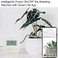 Miniatyrbillede 2 af 6: Automatisk vandingsanlæg - ARHATREYA - WiFi - Dobbelt pumpe - Solpanel